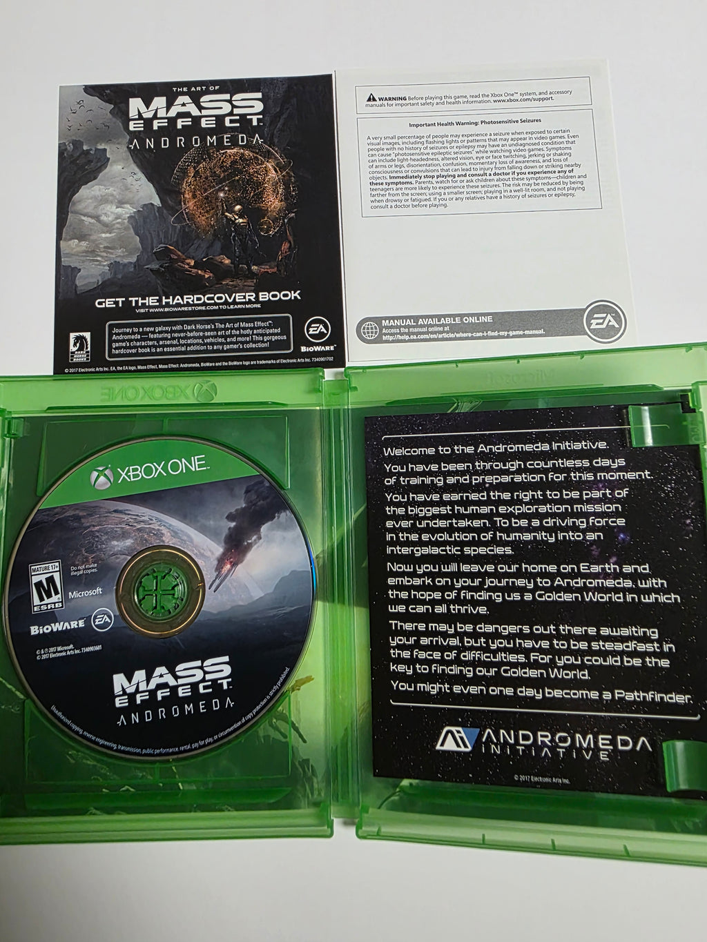 Mass Effect Andromeda Xbox One (CIB)