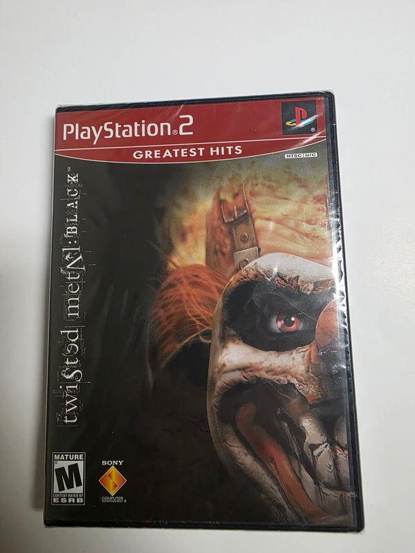 Twisted Metal Black PS2 Greatest Hits *FACTORY SEALED*
