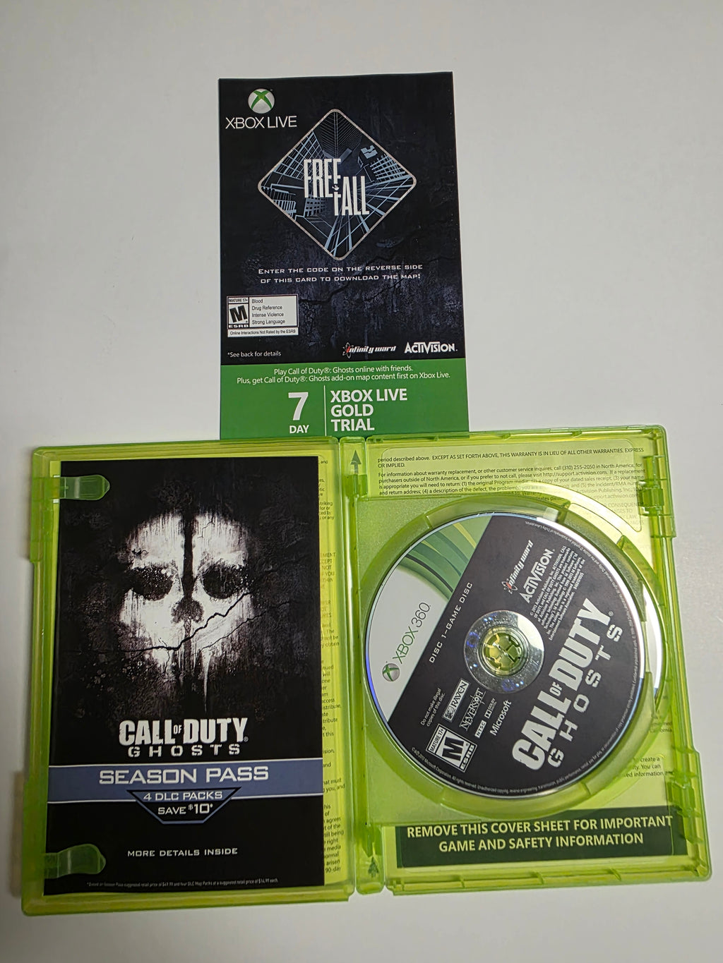 Call of Duty Ghosts Xbox 360 (CIB) *MINT*